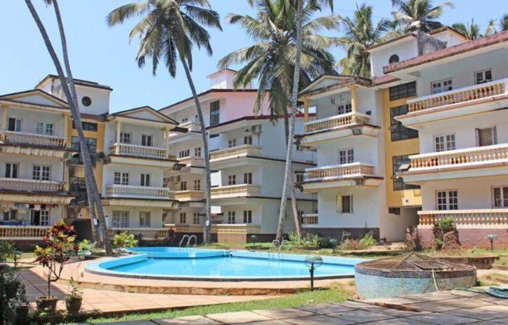 Contemporary Studio Apartment In Calangute, Goa Bagian luar foto